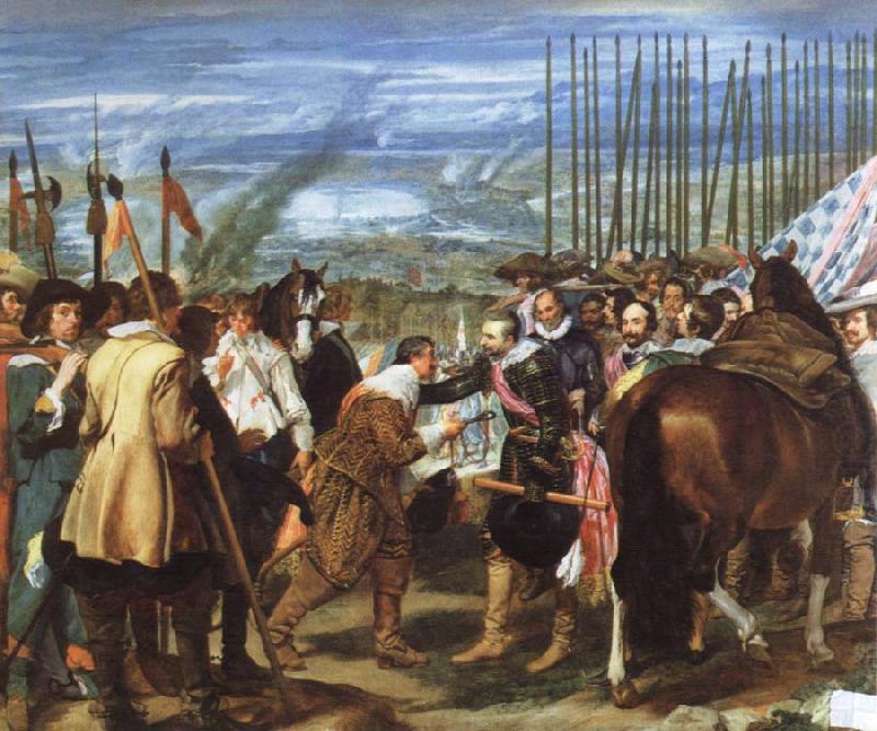 Diego Velazquez the surrender of breda china oil painting image